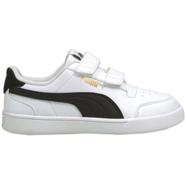 Puma Shuffle V Ps Jr 375689 02 white black Puma Shuffle V Ps Jr 375689 02 white black