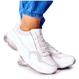 Women's Sport Shoes Memory Foam Big Star II274178 White silver Women's Sport Shoes Memory Foam Big Star II274178 White silver