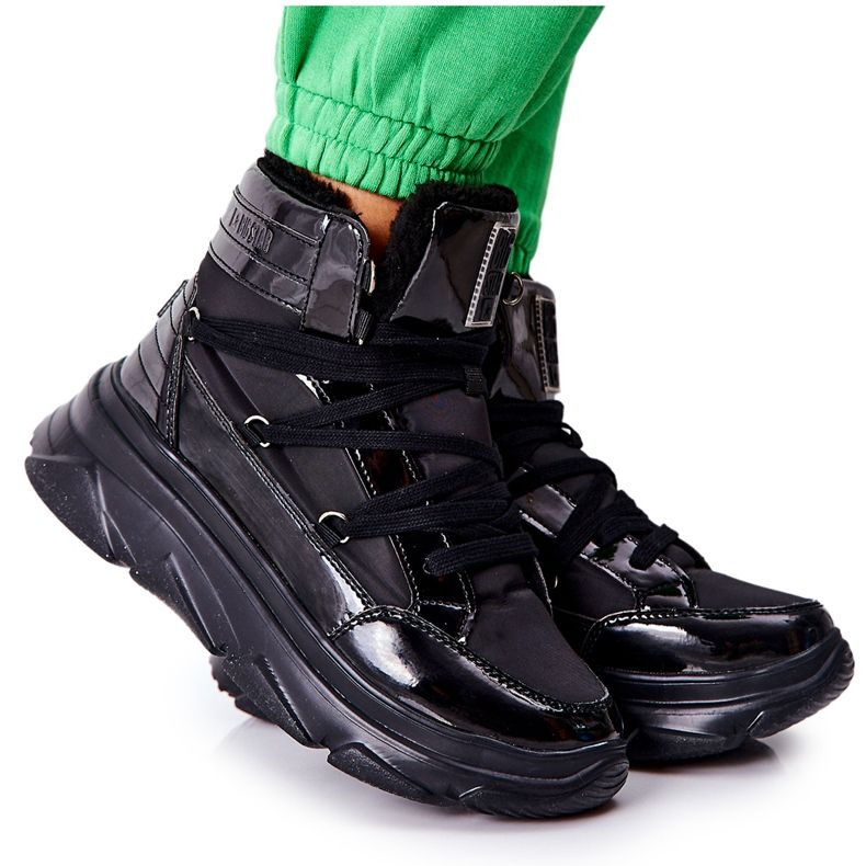 Warm snow boots Big Star II274311 Black