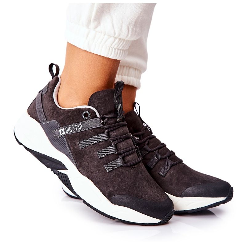 Sport Shoes Memory Foam Big Star II274255 Gray grey