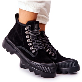 Leather Boots Big Star II274363 Black