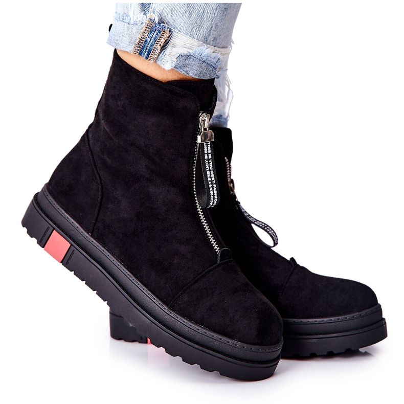 PS1 Women's Boots On The Black Charlee Platform