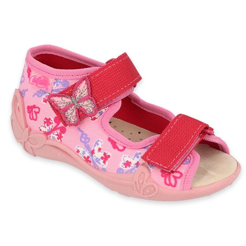Befado yellow children's shoes 342P021 pink