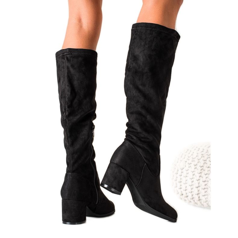 Stylish Black VINCEZA boots