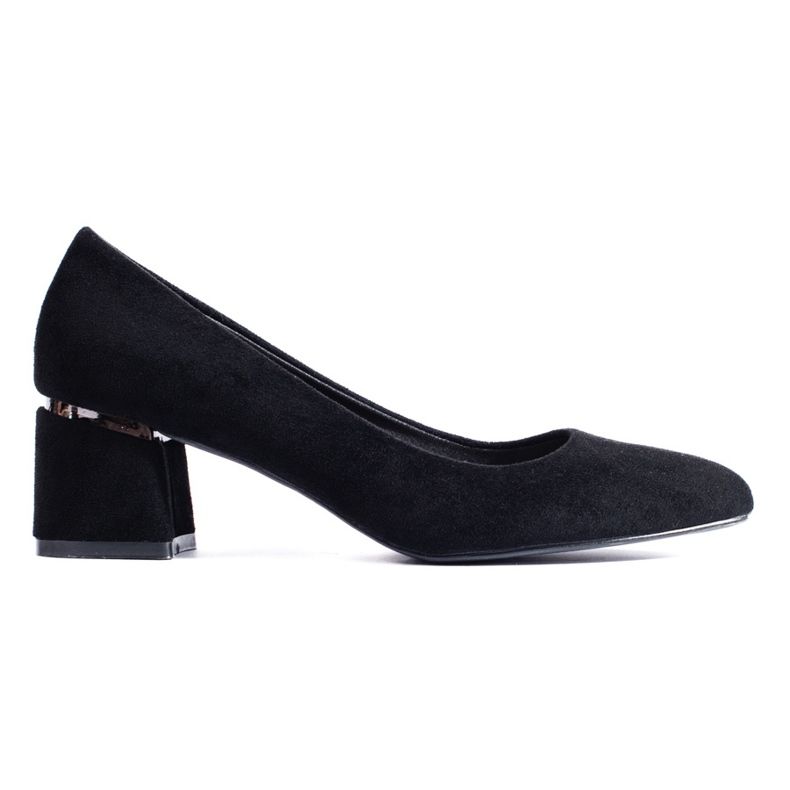 Goodin Elegant suede pumps black Goodin Elegant suede pumps black