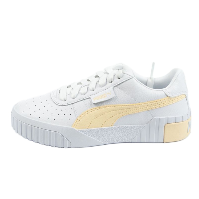 Puma Cali W 369155 30 shoes white yellow Puma Cali W 369155 30 shoes white yellow