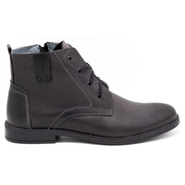 Polbut Gray C20F winter men's shoes grey