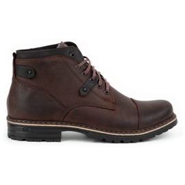 Polbut Men's winter shoes C15F dark brown Polbut Men's winter shoes C15F dark brown