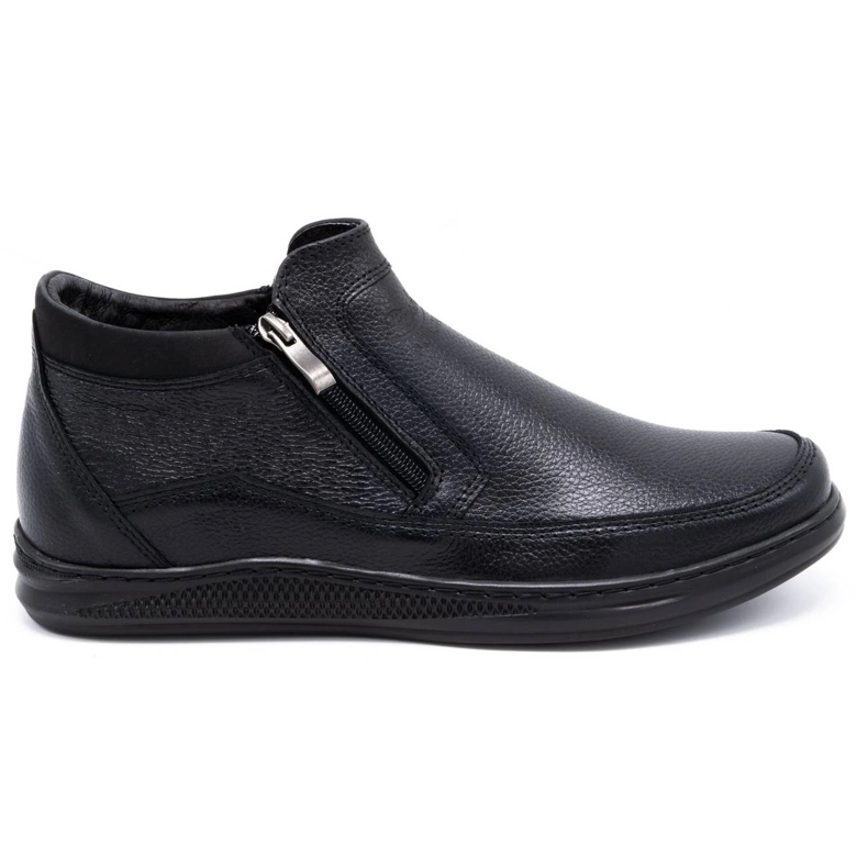 Polbut Men's winter shoes K30F black fleece Polbut Men's winter shoes K30F black fleece