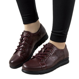 Maroon Olmos women's shoes red