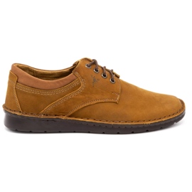 Olivier Men's casual leather shoes 7095 red multicolored orange Olivier Men's casual leather shoes 7095 red multicolored orange