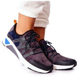Sport Shoes Memory Foam Big Star II274309 Navy Blue multicolored