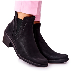 Black Boots On High Heel Sergio Leone BT620 Black Boots On High Heel Sergio Leone BT620