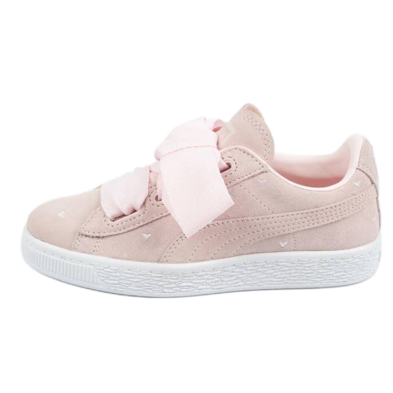 Puma suede heart bambino blu shop