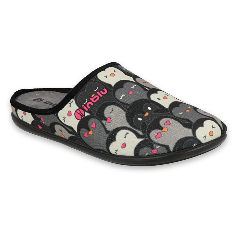 Inblu women's shoes 155D202 grey multicolored