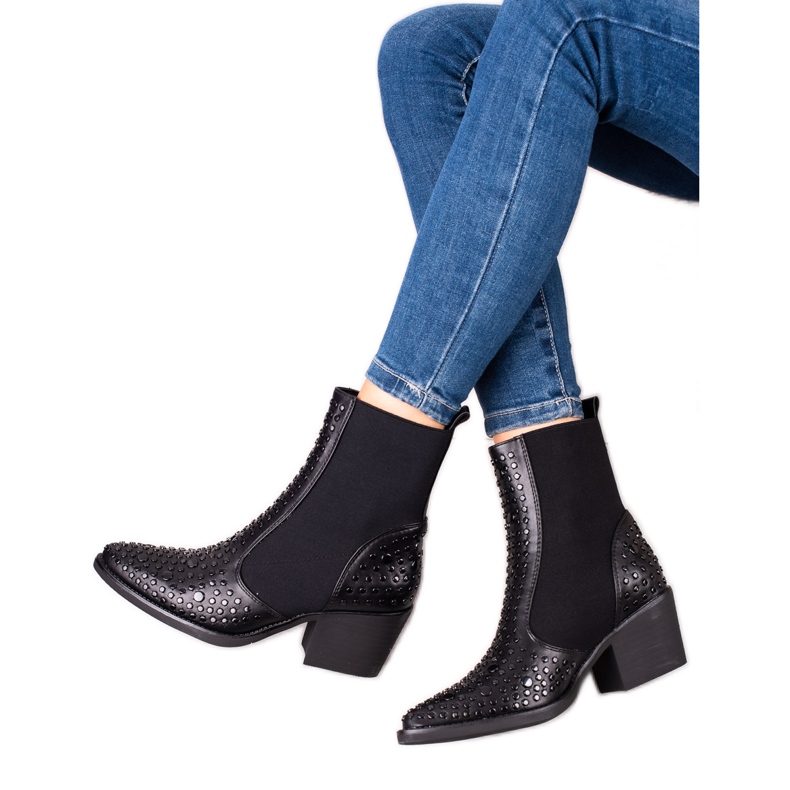 TRENDI Black Fashion Jodhpur boots TRENDI Black Fashion Jodhpur boots