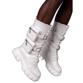 TRENDI Fashion Workers With Pockets white