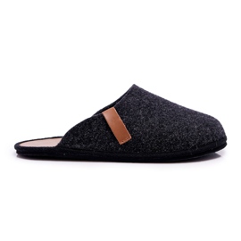 Big Star Men's Home Slippers Panto Fino II167009 Black-Brown