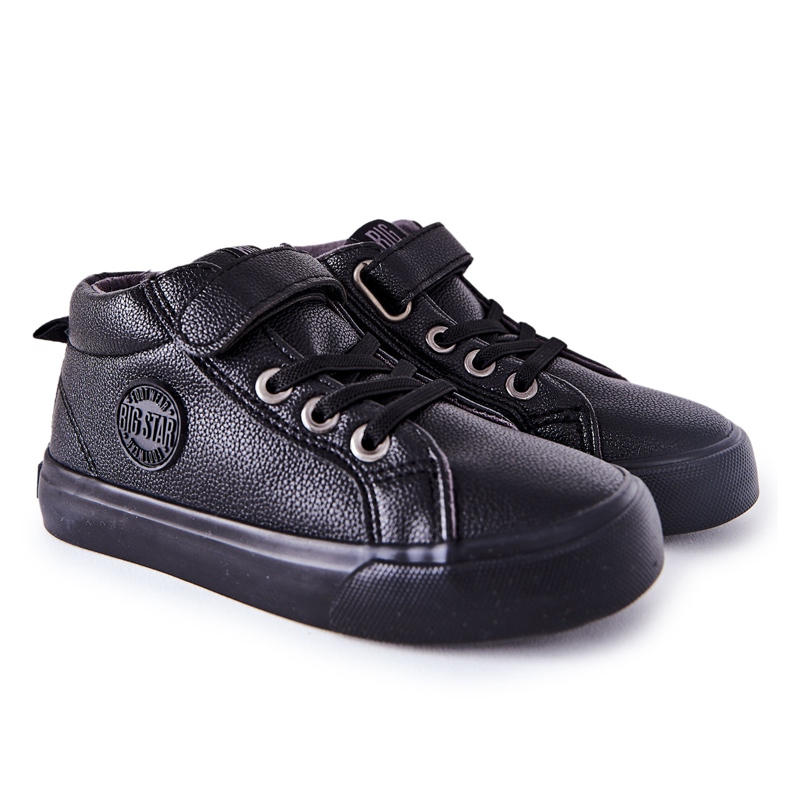 Children's High Sneakers Big Star EE374001 Black