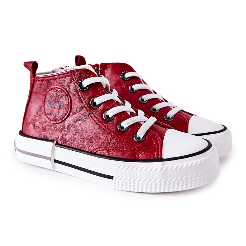 Children's High Sneakers Big Star II374005 Red Children's High Sneakers Big Star II374005 Red