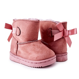 FR1 Children's Warm Snow Boots Pink Funky FR1 Children's Warm Snow Boots Pink Funky
