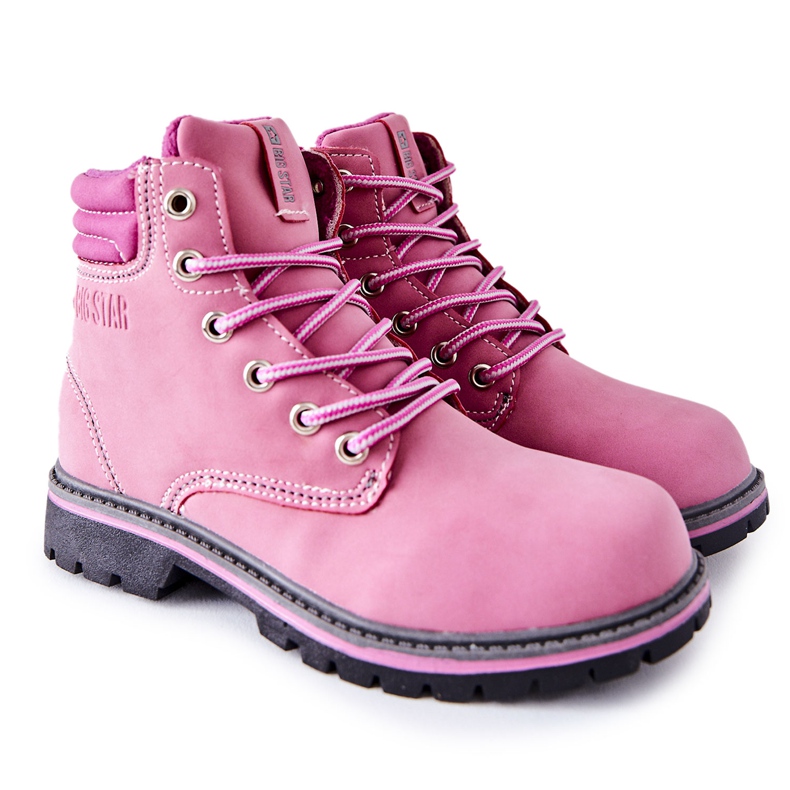 Children's Trappers Big Star BB374124BS Pink