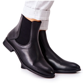 Leather Boots Sergio Leone BT523 Black Leather Boots Sergio Leone BT523 Black