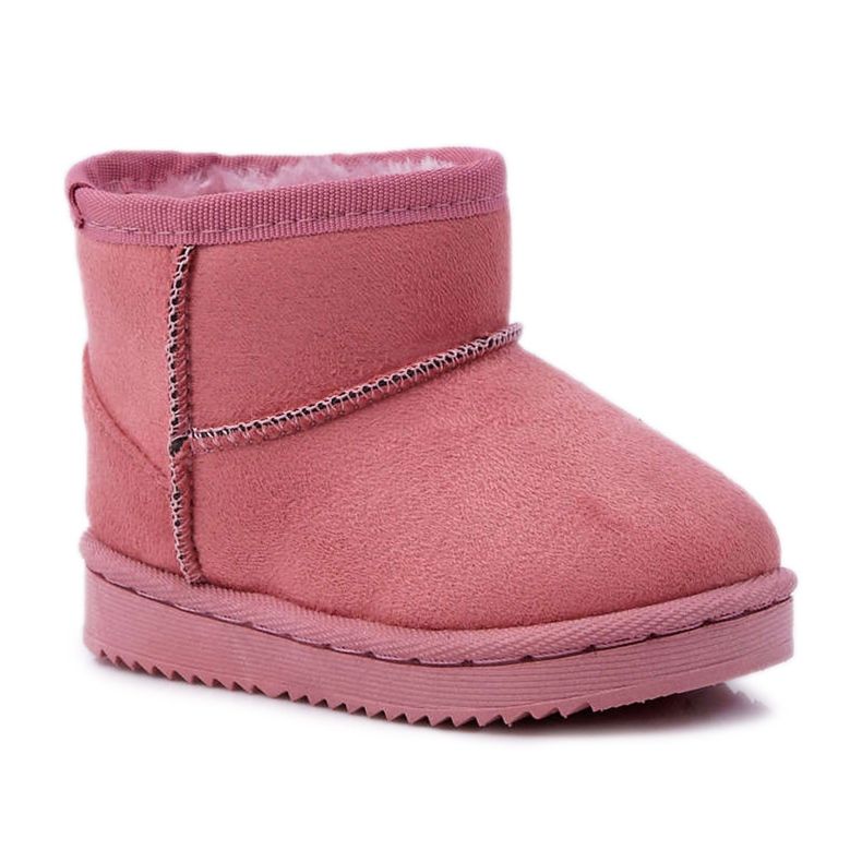 FR1 Children's Warm Snow Boots Dark Pink Gooby FR1 Children's Warm Snow Boots Dark Pink Gooby