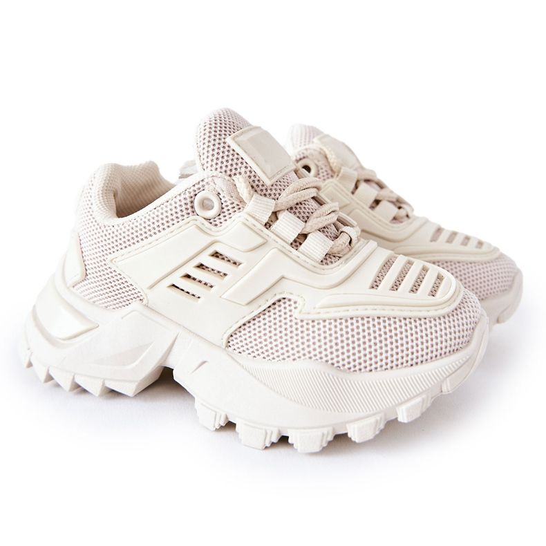 FR1 Children's Sneakers Jasno Beżowe Freak Out beige