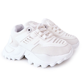 FR1 Children's Sneakers White Freak Out