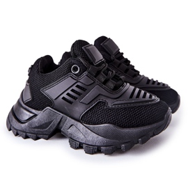 FR1 Black Freak Out Children's Sneakers