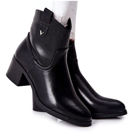 S.Barski Women's Black Palile insulated boots