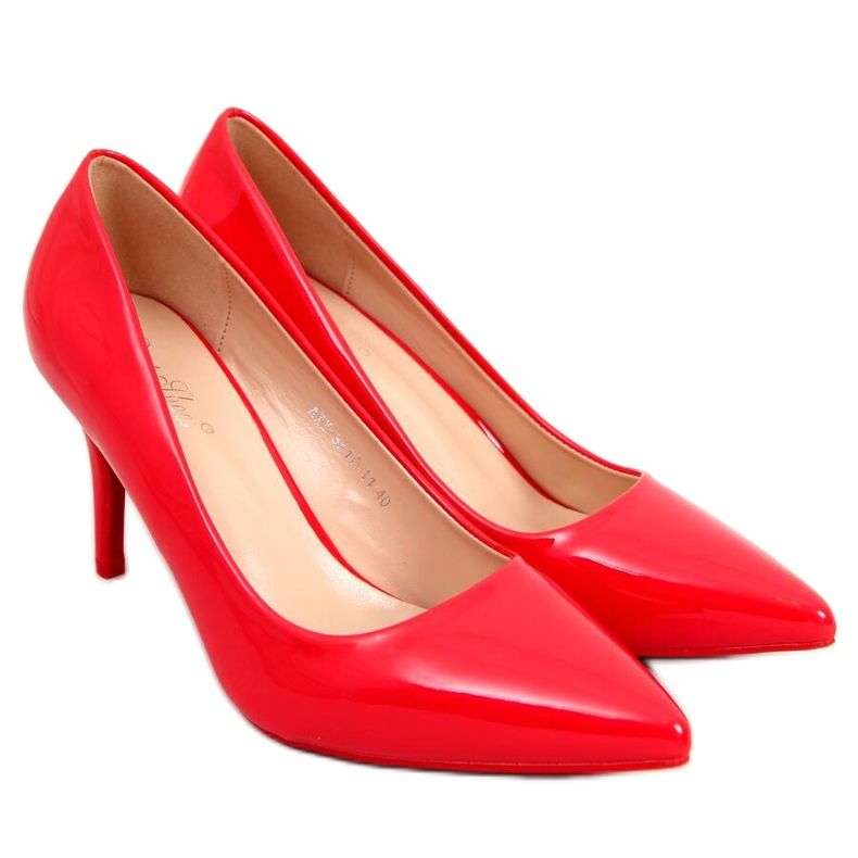Ruby Red women's high heels