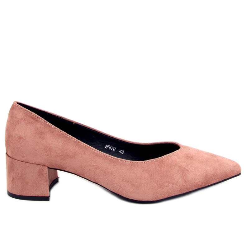 Pumps on low heels Millen Pink