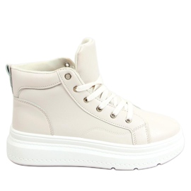 Ava Beige ankle sneakers