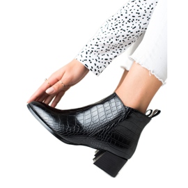 Filippo Casual high-heeled boots black