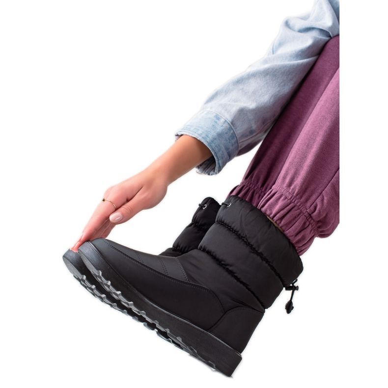 Casual VINCEZA snow boots black