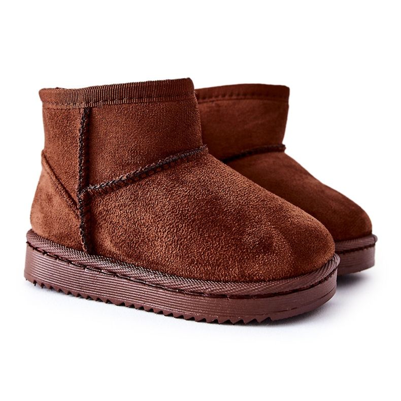Children's Warm Boots Snow Boots Brown Gooby Children's Warm Boots Snow Boots Brown Gooby