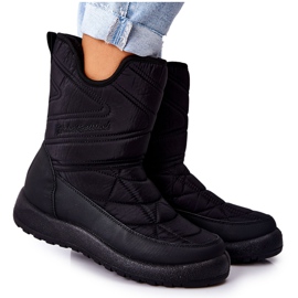 PE1 Winessa High Black Warmed Snow Boots