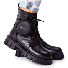 Leather Warm Workers With Kidney Big Star II274430 Black Leather Warm Workers With Kidney Big Star II274430 Black