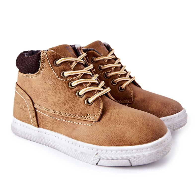 Children's insulated sports shoes Big Star BB374131BS Camel brown