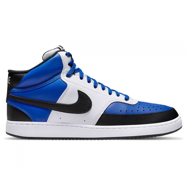 Nike Court Vision Mid Nba M DM1186-400 white black blue Nike Court Vision Mid Nba M DM1186-400 white black blue