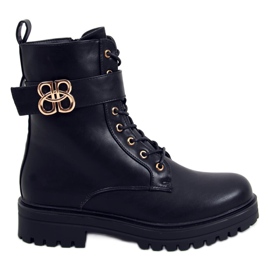Military boots Vicky Black Military boots Vicky Black