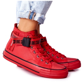 High insulated Sneakers Big Star GG274028 Red