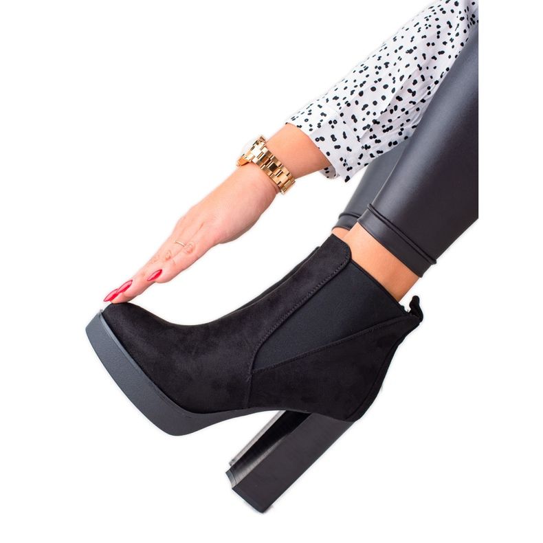 Lovery Sexy Platform Boots black
