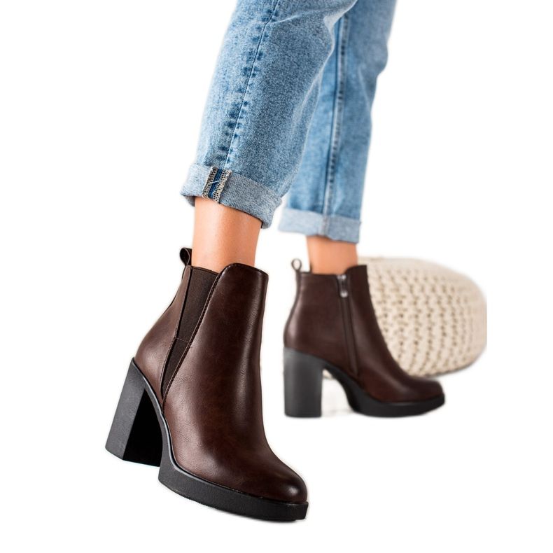 Super Mode Warm brown boots Super Mode Warm brown boots