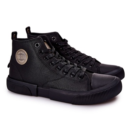 Men's High Sneakers Big Star II174023 Black