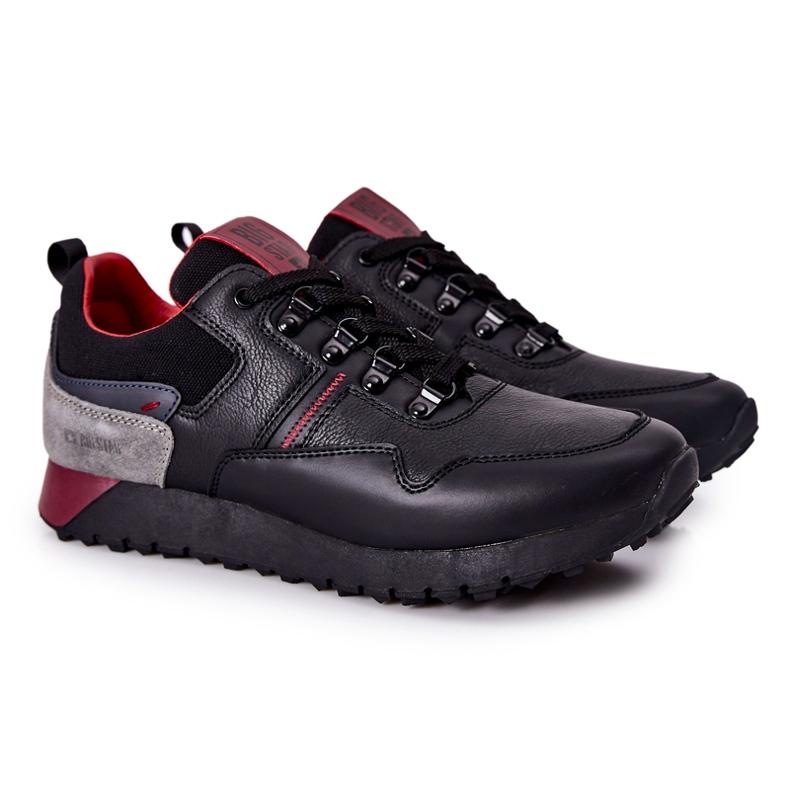 Men's Sport Shoes Memory Foam Big Star Black II174090
