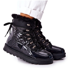 POTOCKI High Fur-insulated Snow Boots Black Sneezy