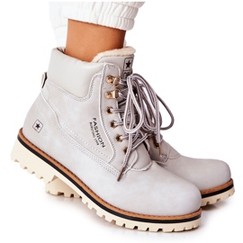 PE1 Women's Trappers Timberki With Warming Light Gray Tiempo grey